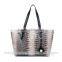 Hot selling ladies luxury snake leather handbags set with 4 bags in one