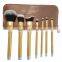 7pcs private label facial cleansing makeup cosmetic brush set face make up wholesale