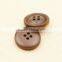 custom 4 hole wooden button for clothes