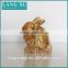 LX-D016 christmas ornamental glassware gifts cheap glass ornaments rabbit animal glass ornaments
