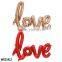 108*64cm Letter LOVE balloon Rose Gold Balloon Wedding Bridal Shower Decorations Engagement Party Decoration