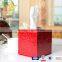 Leather jumbo roll tissue paper holder