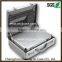 Customized Silver Aluminum Laptop Carrying Case