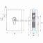 Quick Lead Frameless Glass Support Door Hardware Accessories