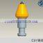 CM61 tungsten carbide bullet teeth conical rock drilling auger tooth trencher bits