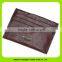 16469 Double side embossed genuine leather card holder