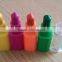 stacking crayons /plastic clear multi point color crayon set