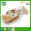 New technology customized printed plastic side gusset bag for food for white sugar packaging with handle hole