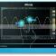 100MHz 4 channels multi touch tablet digital oscilloscope for university