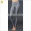 slim fitted tracksuit custom plain nylon fitness sports leggings