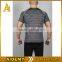 Custom Dry Fit 100% Polyester Spandex Mens Polo Golf T Shirt