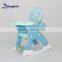 Baby High Chair 3 IN 1 Multifunctional Plastic Highchair Kids dinning Chair with Rocker