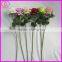 real touch artificial plastic single stem rose