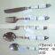 Stainless Soda spoon with mirror polishing of 6 different design and low price