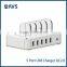 Factory wholesale usb charger 5 port desktop charger