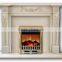 Attractive design marble fireplace mantel