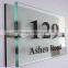 Top grade custom clear hanging acrylic sign holder for advertisement