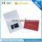 Fancy Design 7 Inch Hard Cover LCD Screen Graphic Video Greeting Cards