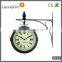 antique outdoor double sided wall clocks for home and garden