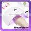 2016 new 24W UVLED nail lamp portable 24w led lamp sun9s led uv lamp 365+405nm