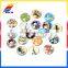 Customized souvenir gifts glass fridge magnet sticker wholesale