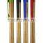 Hot selling Eco-friendly Nature Bamboo Ball Pen with plastic clip and tip