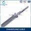 Long span stranded stainless steel tube aerial power fiber optic cable price opgw cable