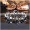 Wholesale high quality stainless steel north skull bracelet clasp