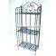 Metal triple tier display book shelf PF-B005