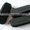 GC---Customize black mutispandex fabric embossed logo eva pencil case