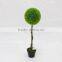 Green Decorative Artificial Grass Ball Bonsai Indoor Wholesale