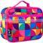 durable sturdy insulated lunch bag with one zippered front pocket
