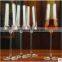 Glass Champagne Flute - Crystal Clear and Perfect for Wedding Toasting
