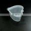 Plastic Heart-shaped Soy Sauce Container Heart Pettern