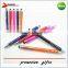 2016 newest twist-action aluminium stylus pen with colored barrel/metal stylus touch pen
