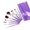 Beauty Red free makeup brush set 6pcs High quality cosmetic brush with red pouch