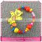 Kids plastic bear bracelet, wholesale kids charm bracelets