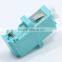 high quality MM SM fiber optic LC adapter with shutter