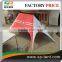 Big printing outdoor double top sar shade changing tent 8x12m in orange