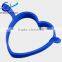 Lovely Heart Shape Silicone Egg Ring