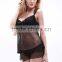 2015 new mature women babydoll xxl sexy black lingerie pics dress wholesale