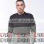 computer knitted sweater men color combination pullover