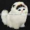 Simulation cat Home Decoration doll stuffed white cat life like