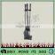 High quality 4 in 1black fireplace tools for cleaning model 7B