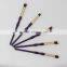 2017 New Brand Professional 10 Pcs Gourd S Shape Makeup Brushes Flat Kabuki Brushes Tools
