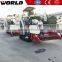 5kg/s feeding capacity turbo engine 98hp rice and wheat combine harvester