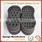 Super hot curl sponge brush/Double Sided Hair Twist Sponges With Holes