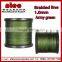 500m Braid Fishing Line 1.0mm 200LB Army Green Black