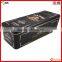 factory wholesale competitive price wine tin box