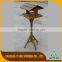 Wooden bird house/ Garden bird cage for birds with stand